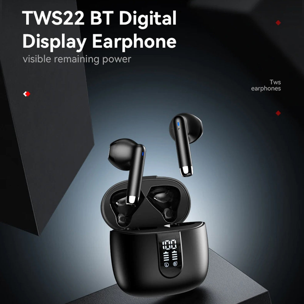 Handsfree Bluetooth Yesido TWS22, TWS, Preto