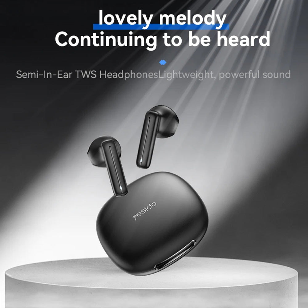 Handsfree Bluetooth Yesido TWS25, TWS, Preto