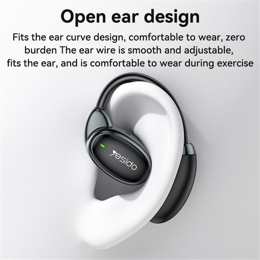 Handsfree Bluetooth Yesido YSP19 WH, TWS, Branco
