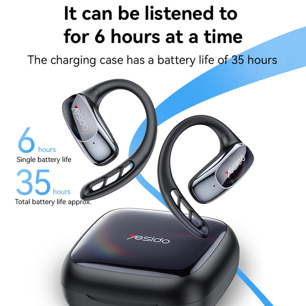 Handsfree Bluetooth Yesido YSP24, TWS, Preto