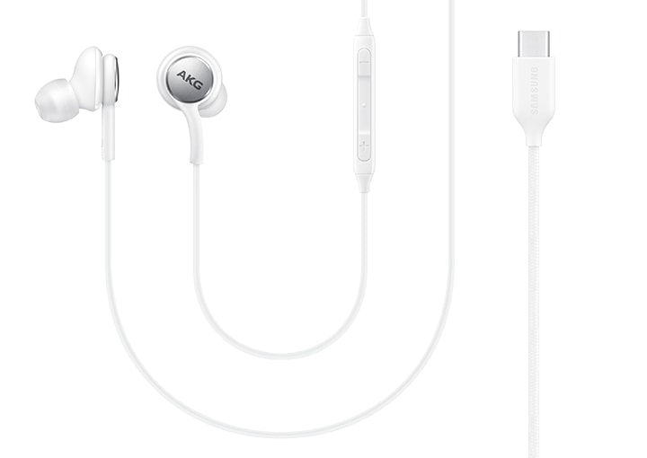 Auricular mãos-livres USB-C Samsung EO-IC100, Branco EO-IC100BWEGEU