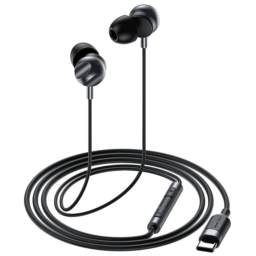 Handsfree USB-C Acefast L6, Preto