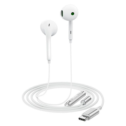 Handsfree USB-C Acefast L7, Branco