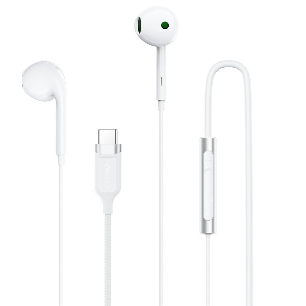 Handsfree USB-C Acefast L7, Branco