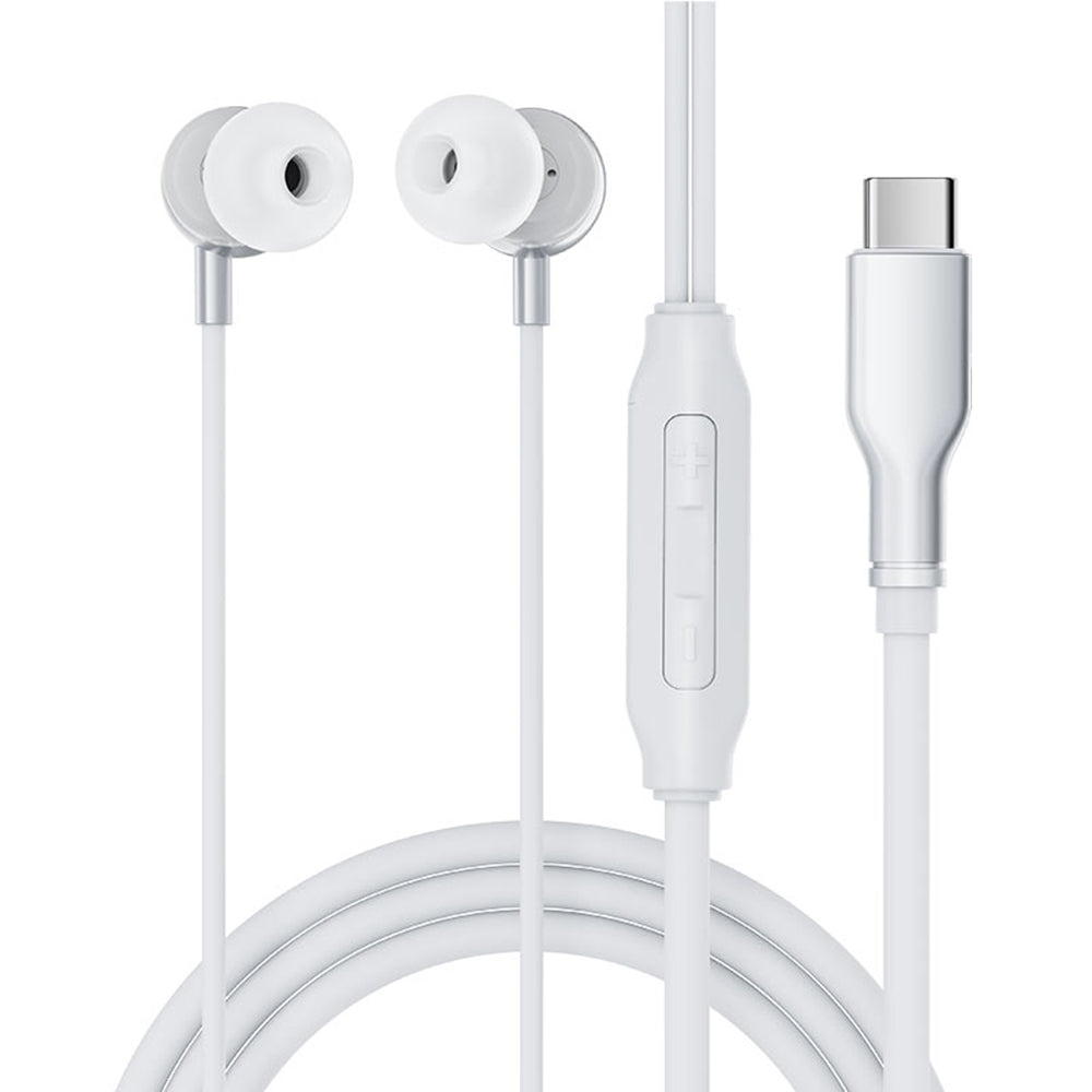Handsfree USB-C Acefast L8, Cinzento