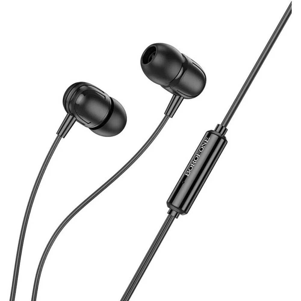 Handsfree USB-C Borofone BM77 Delicious, Preto