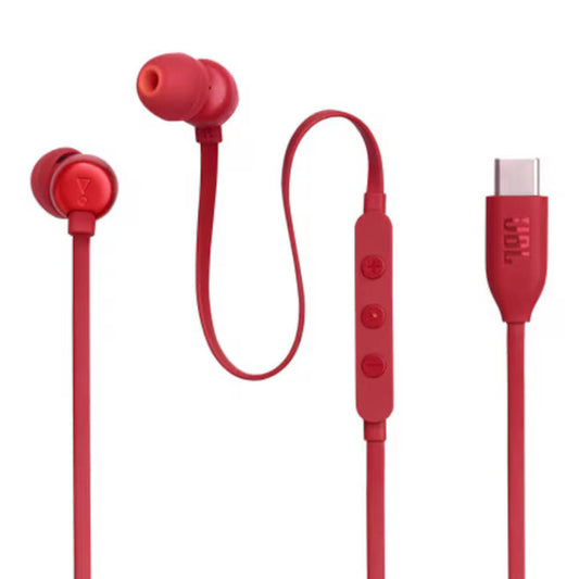 Handsfree USB-C JBL Tune 310C, Vermelho JBLT310CRED