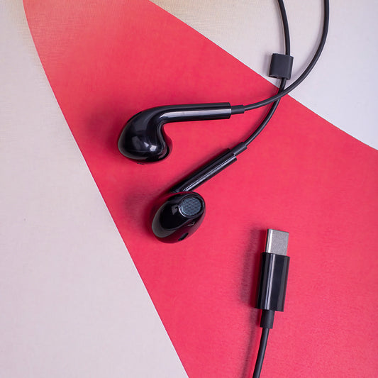 Handsfree USB-C MaXlife MXEP-04, Preto