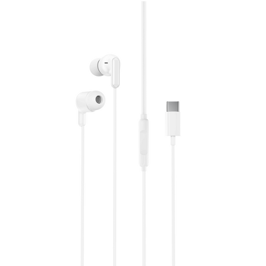 Handsfree USB-C XO Design EP84, Branco