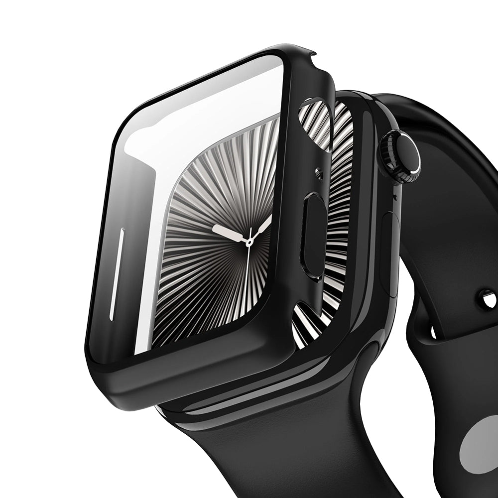 Capa Anank Screen Guard para Apple Watch Series 7 41mm, Preta