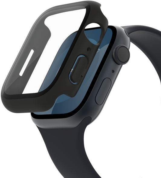 Capa Belkin ScreenForce TemperedCurve para Apple Watch 40mm / 41mm Series, Preta OVG003zzBK-REV