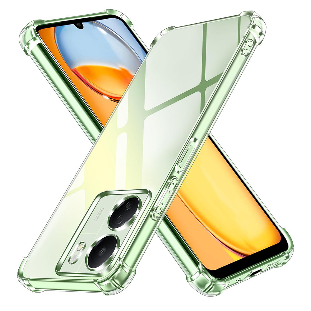 Capa de Proteção para Câmara para Xiaomi Poco C65 / Redmi 13C, Techsuit, Transparente à Prova de Choques, Transparente
