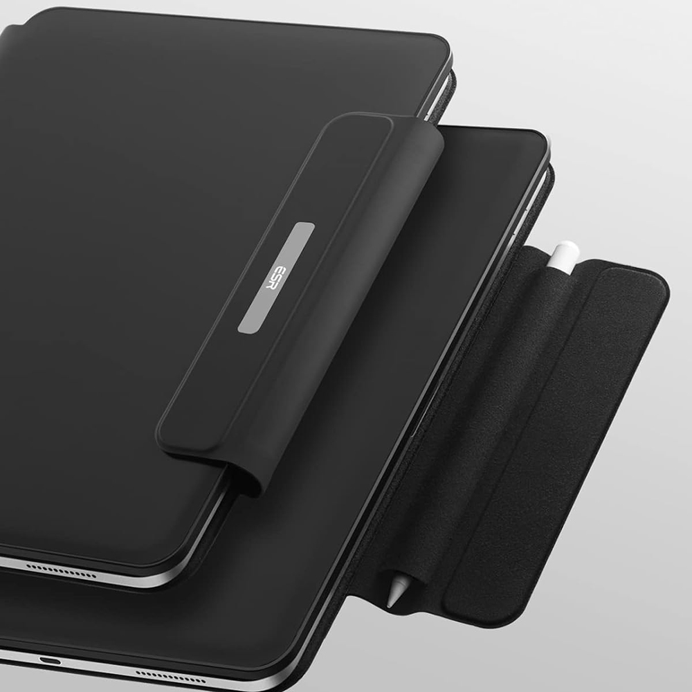Capa com Teclado para Apple iPad (2025) / (2022), ESR, Rebound, Preta, Recondicionada