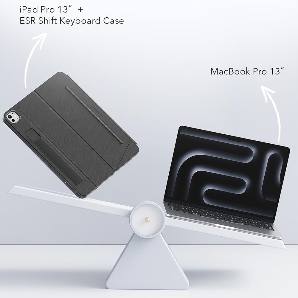 Capa com Teclado para Apple iPad Air 11 (2026) / iPad Air 11 (2025) / Air 11 (2024) / Air (2022) / Air (2020), ESR, Shift, Cinzento