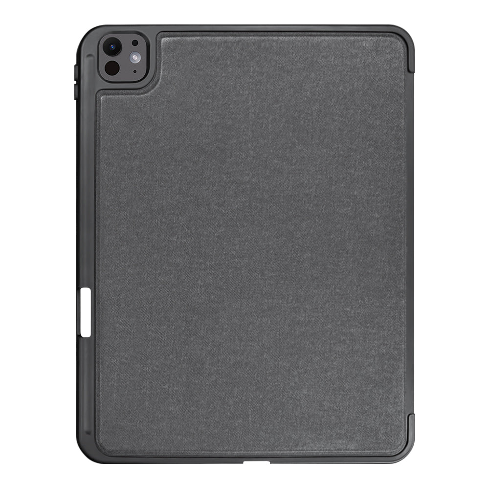 Capa com Teclado para Apple iPad Pro 13 (2024), Techsuit, KeyTab Pro, Preta