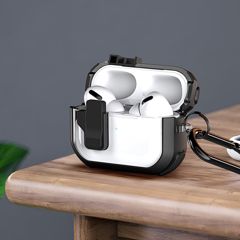 Capa DUX DUCIS PECN para Apple AirPods 4, Rosa Alba