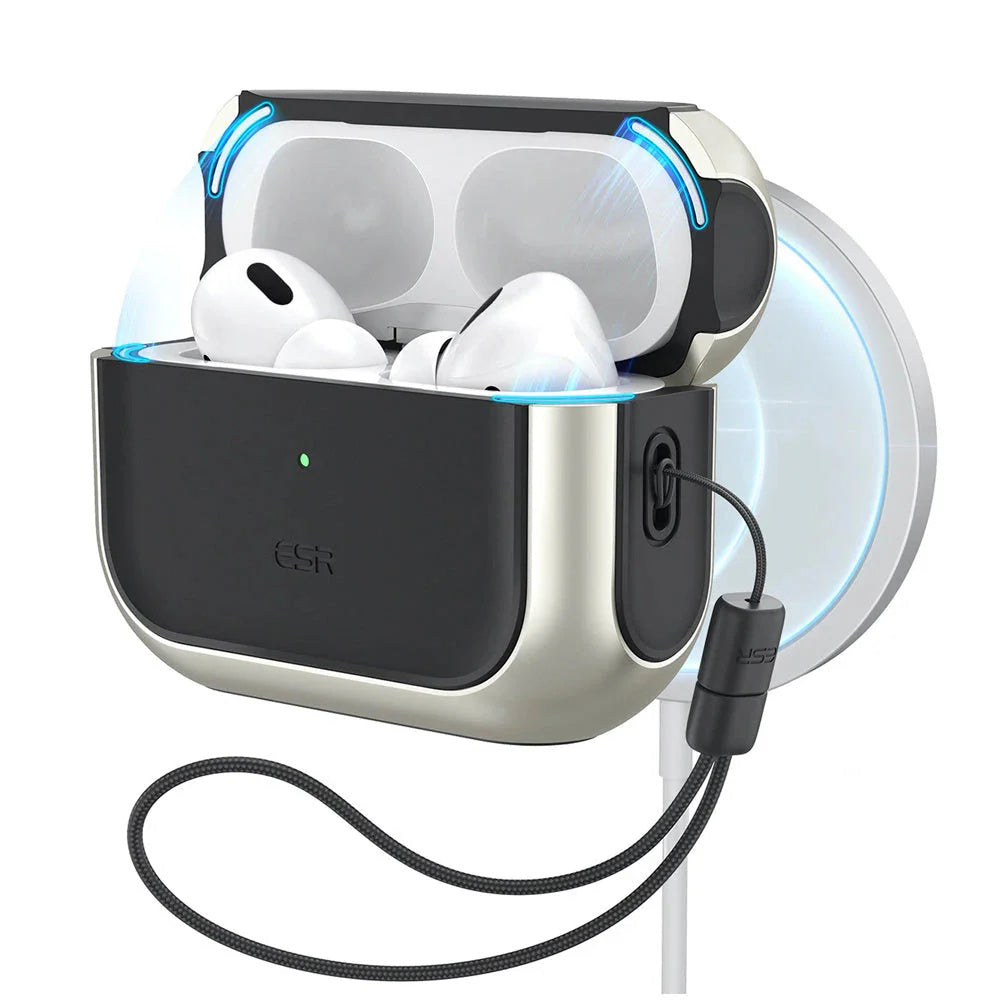 Capa ESR Orbit Hybrid para Apple AirPods Pro 3, Cinzento