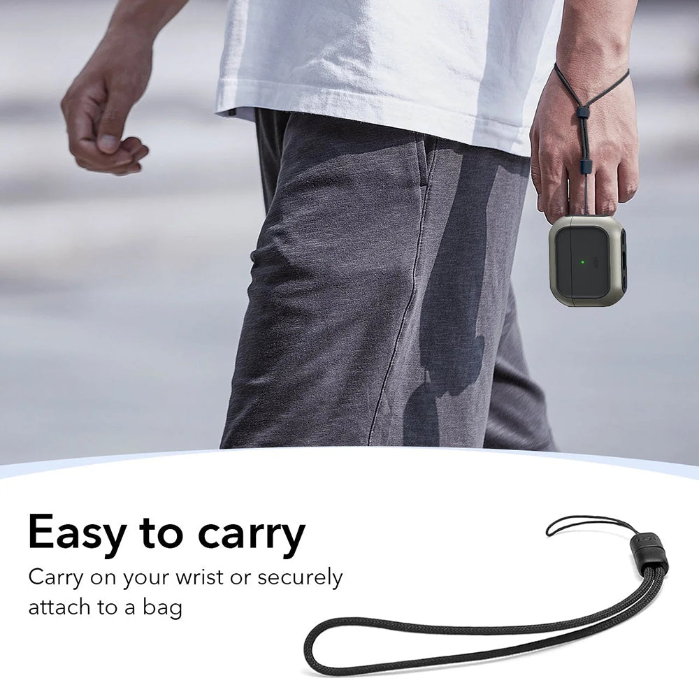 Capa ESR Orbit Hybrid para Apple AirPods Pro 3, Cinzento