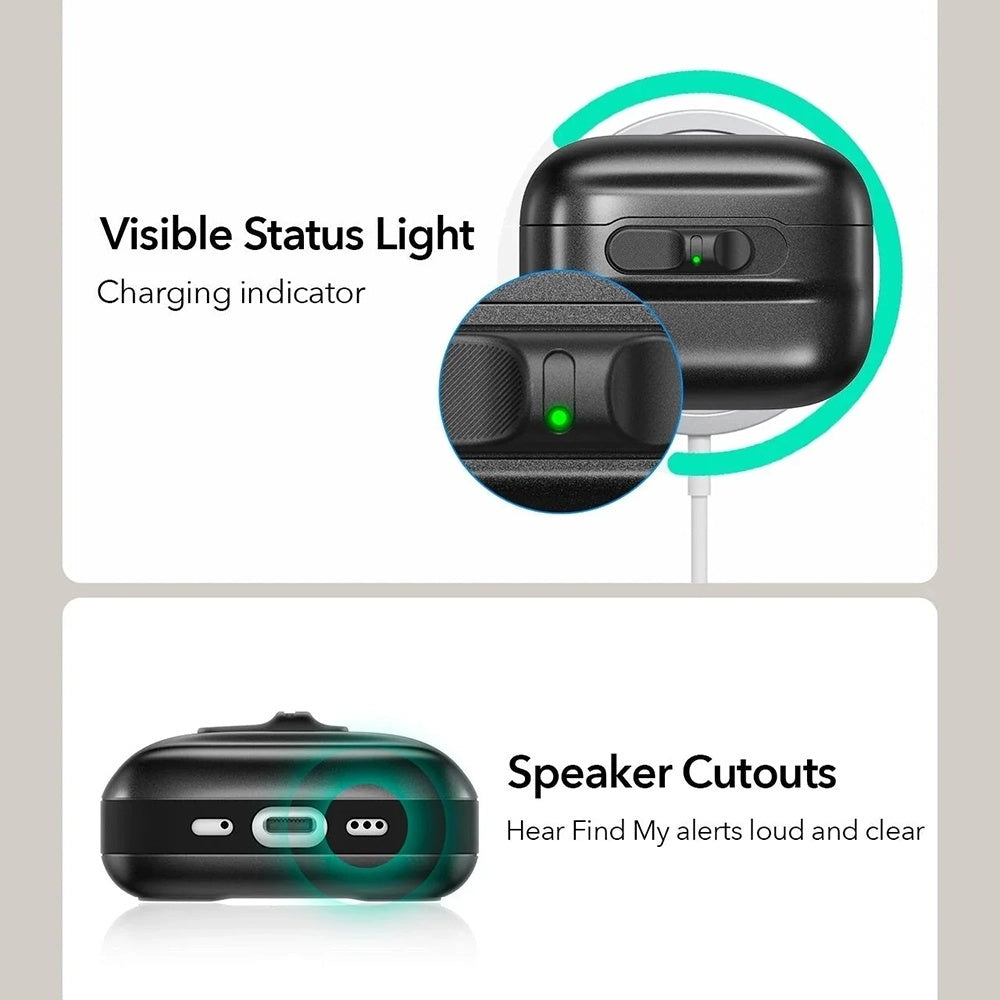 Capa ESR Pulse Magnetic FlickLock para Apple AirPods Pro 3, Branca