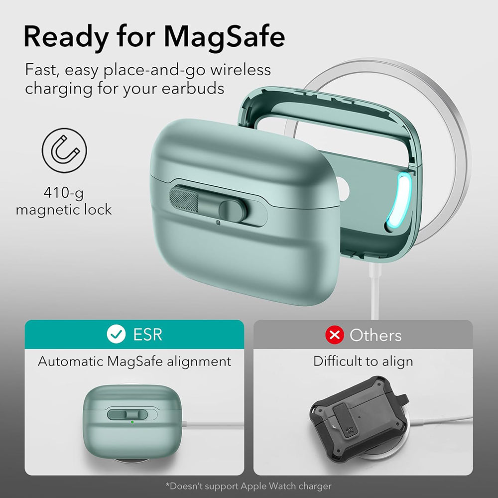 Capa ESR Pulse para Apple AirPods 4, Rosa