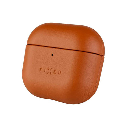 Capa Fixed PodsLeather para Apple AirPods 4, Castanho