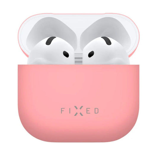 Capa Fixed Silky para Apple AirPods 4, Rosa