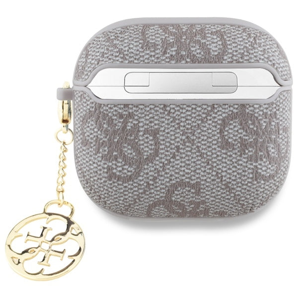 Capa Guess 4G Charm para Apple AirPods 4, Rosa