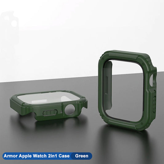 Capa Lito Armor 360 para Apple Watch 42mm Series, Verde