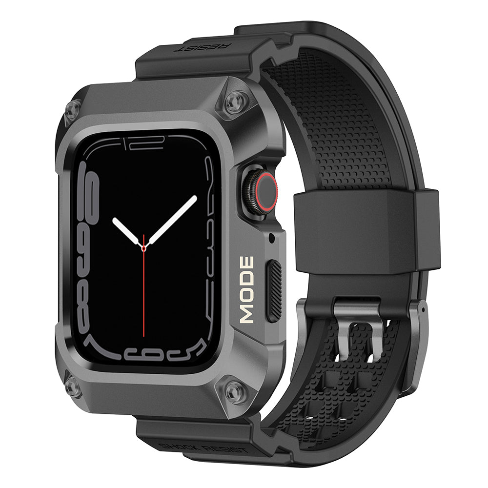 Curea Lito RuggedArmor para Apple Watch 44mm Series, Cinzento