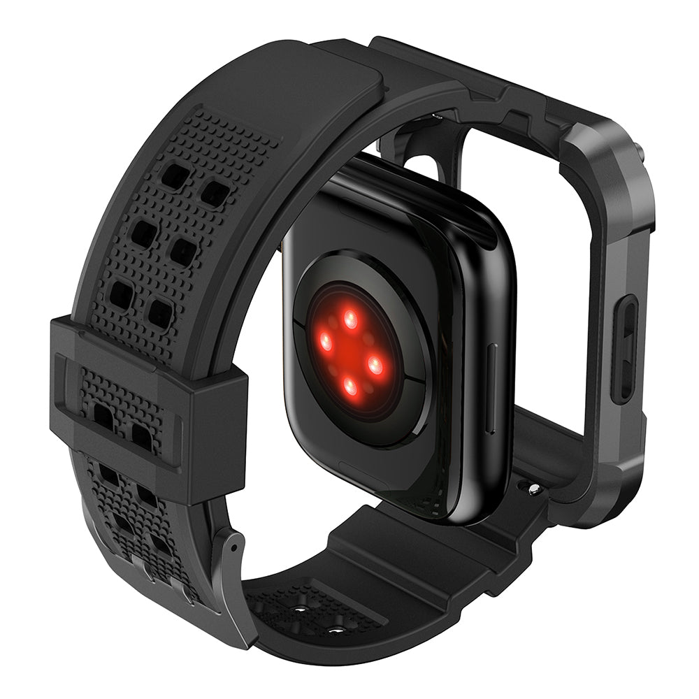 Curea Lito RuggedArmor para Apple Watch 44mm Series, Cinzento