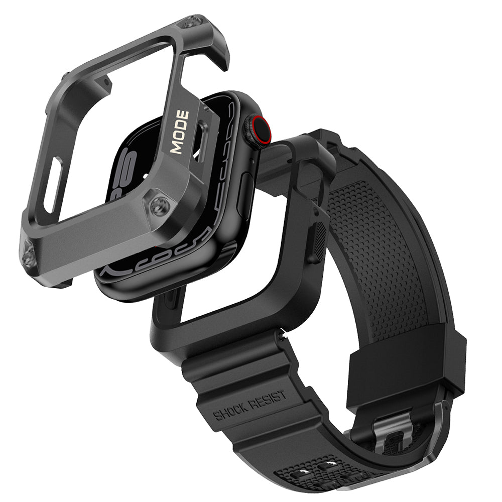 Curea Lito RuggedArmor para Apple Watch 44mm Series, Cinzento