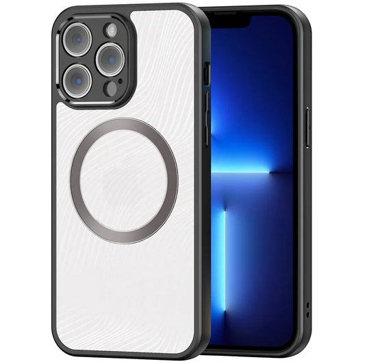 Capa MagSafe para Apple iPhone 14 Pro Max, DUX DUCIS, Aimo Mag, Preto