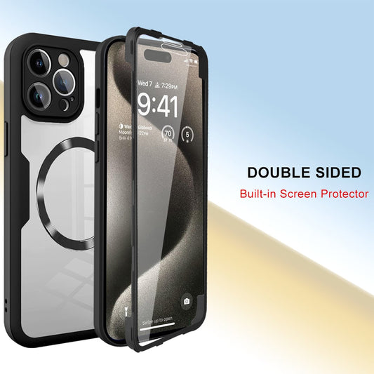 MagSafe Case for Apple iPhone 17, Techsuit, ColorVerse 360, Blue