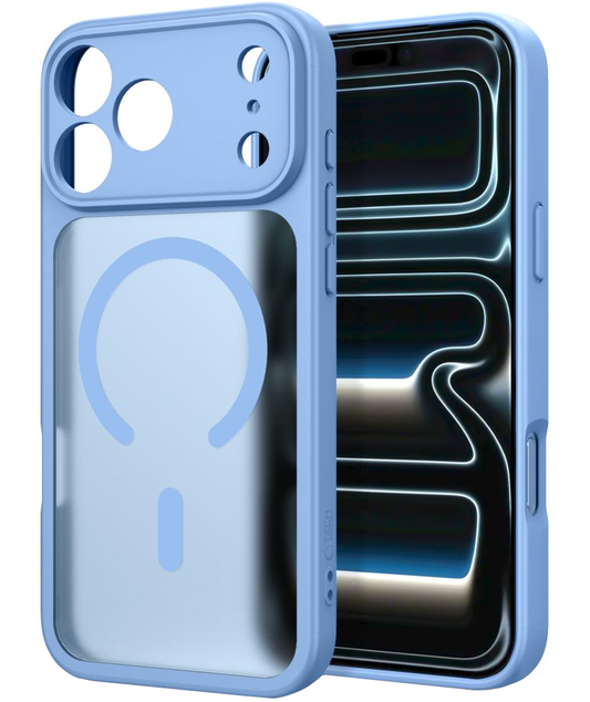 Capa MagSafe para Apple iPhone 18 Pro / 17 Pro, Tech-Protect, BasicMag, Azul Mate