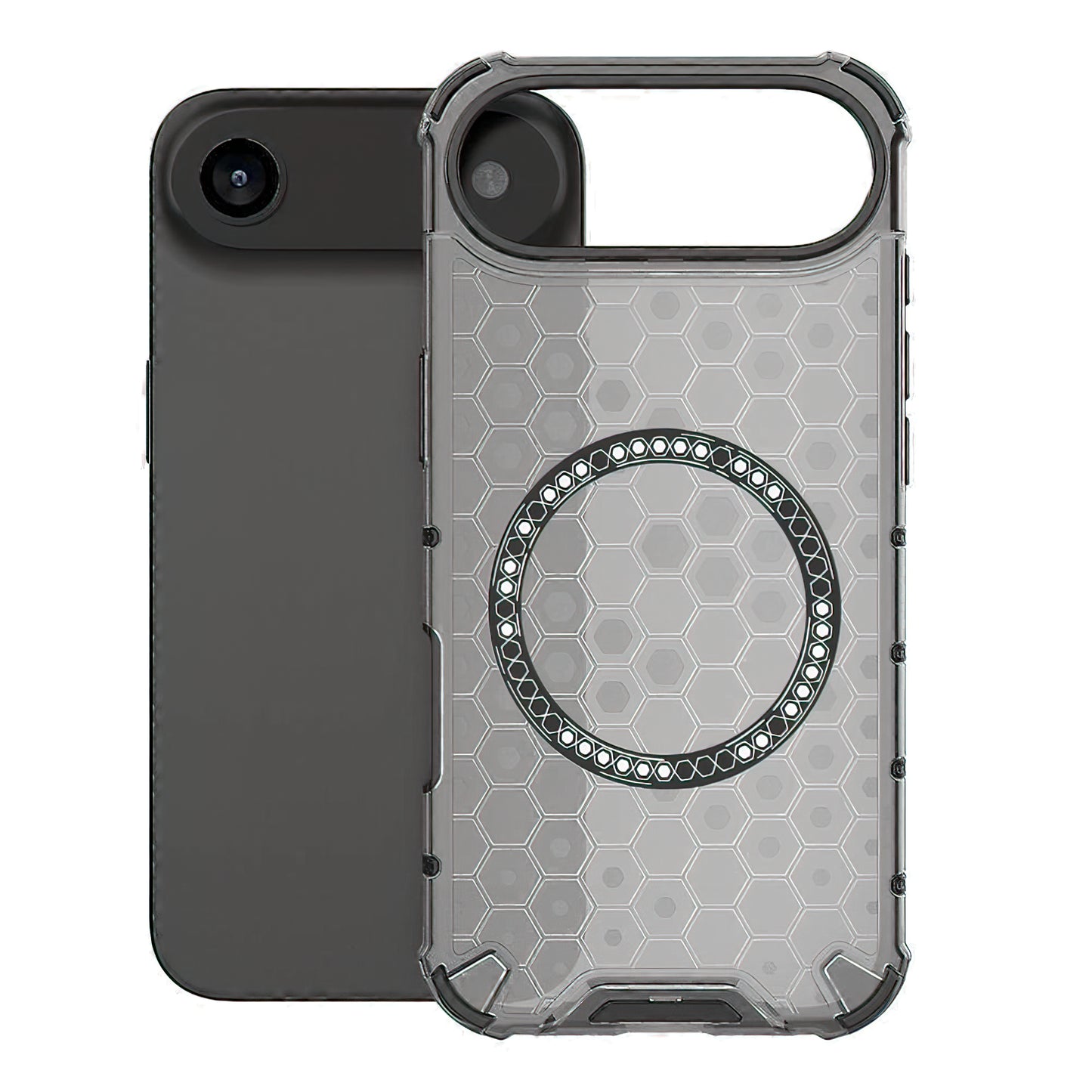 Capa MagSafe para Apple iPhone 17 Air, Techsuit, HoneyComb Shield, Preta