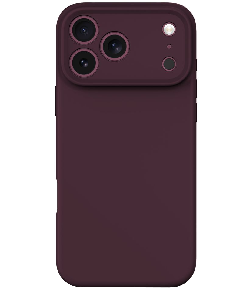 Capa MagSafe para Apple iPhone 18 Pro / 17 Pro, Tech-Protect, Silicone, cor de vinho
