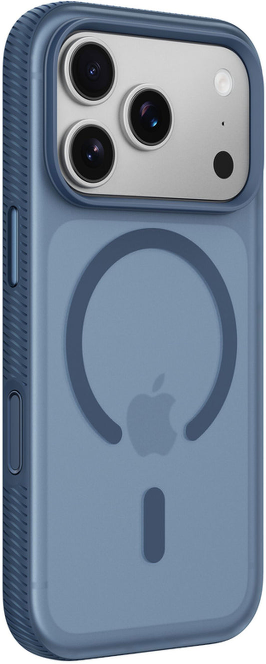 Capa MagSafe para Apple iPhone 17 Pro, Belkin, SheerForce Grip, Azul Marinho MSA035hqNY
