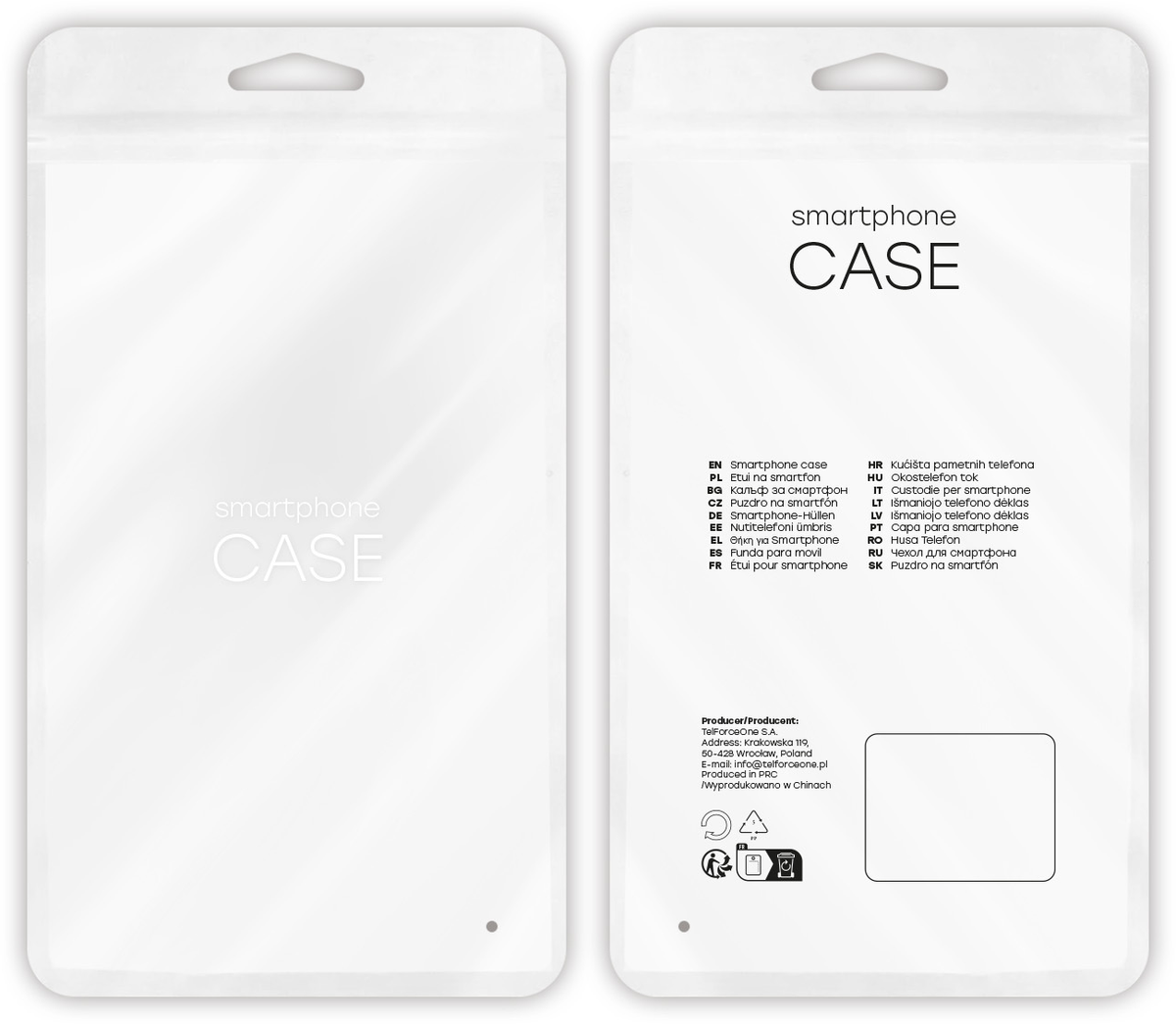 Capa MagSafe para Apple iPhone 18 Pro Max / 17 Pro Max, OEM, Cor Clear Mag, Azul