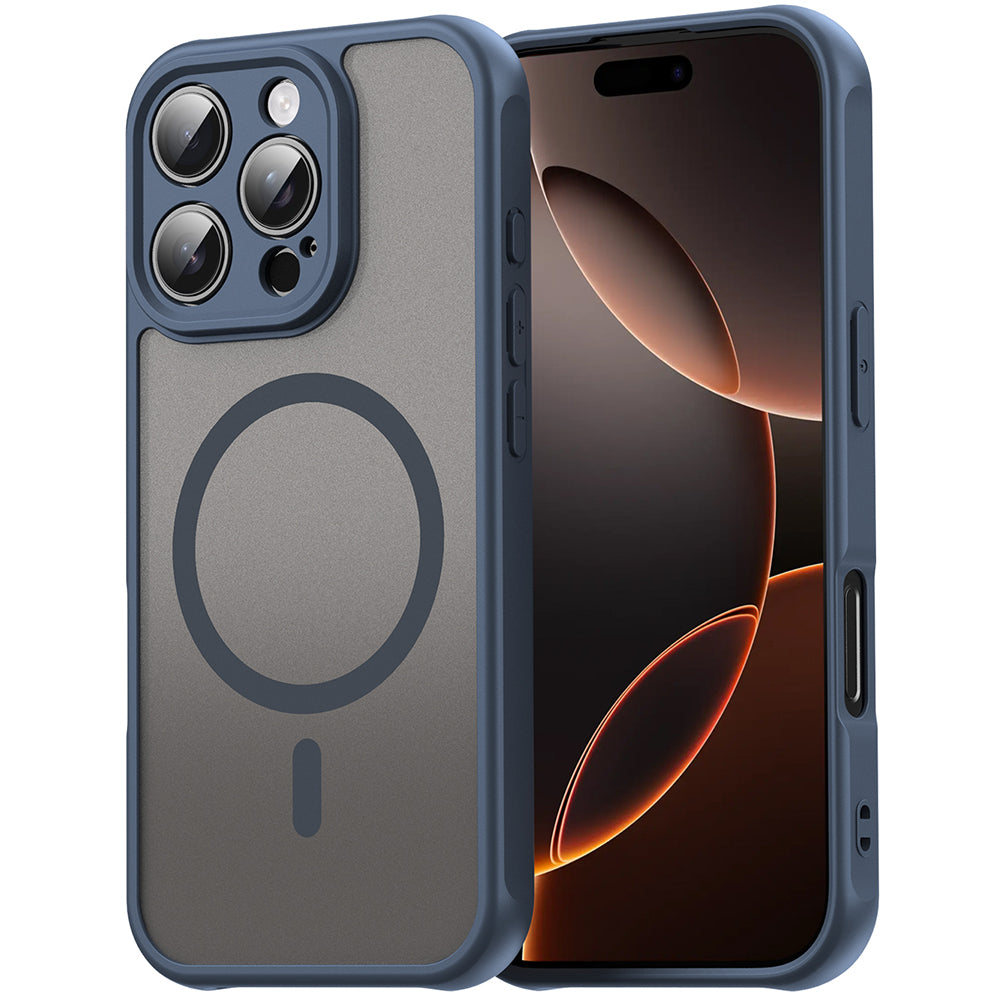 Capa MagSafe para Apple iPhone 11, Techsuit, HaloFrost II, Azul Marinho
