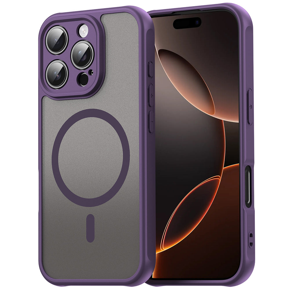 Capa MagSafe para Apple iPhone 11, Techsuit, HaloFrost II, Roxo