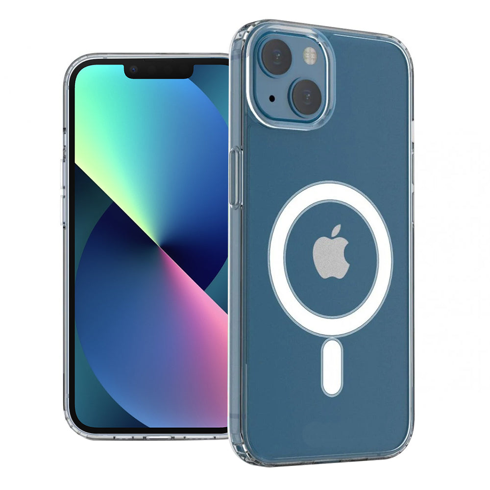 Capa MagSafe para Apple iPhone 13, Techsuit, Pro, Transparente