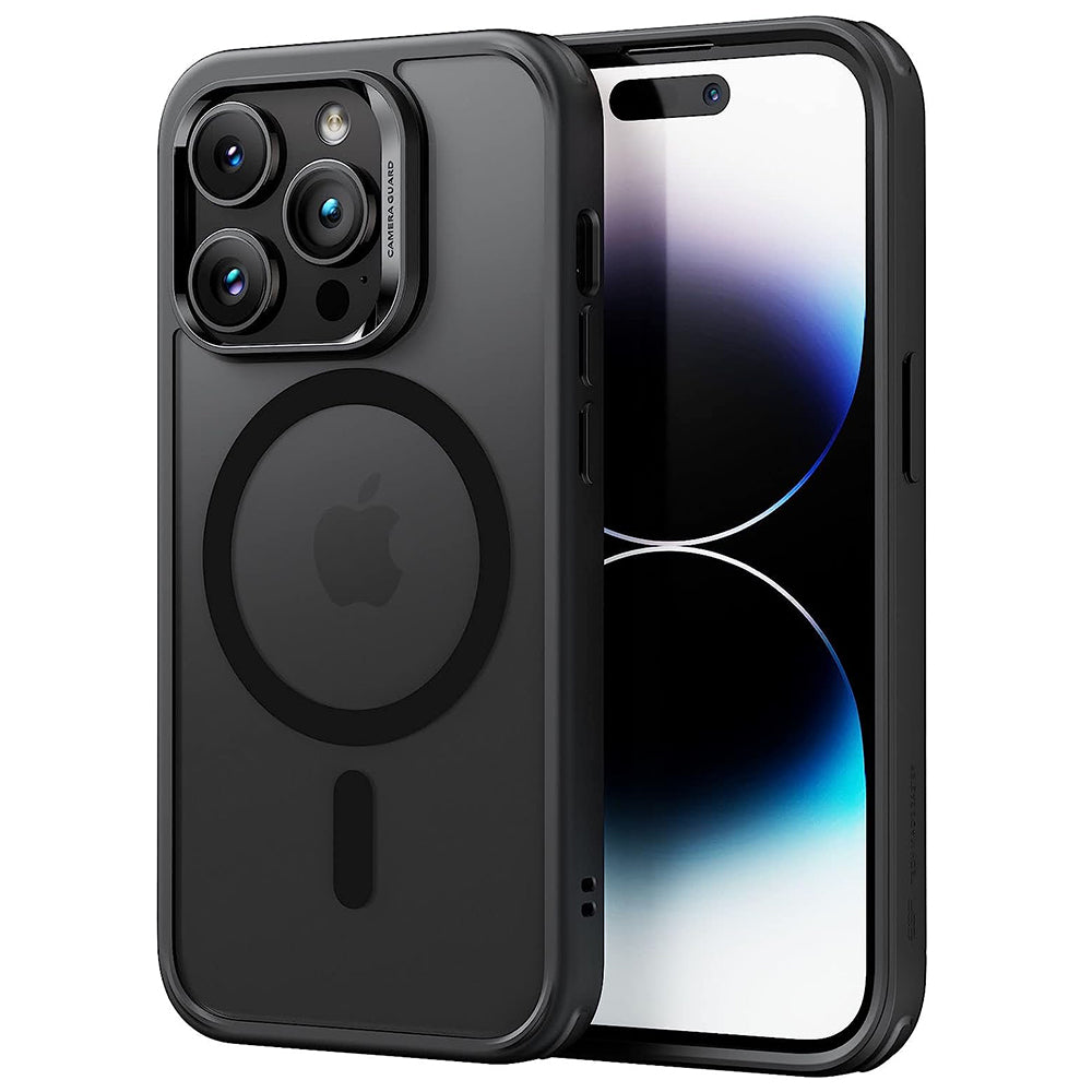 Capa MagSafe para Apple iPhone 14 Pro, ESR, Classic Hybrid, Preto Satinado
