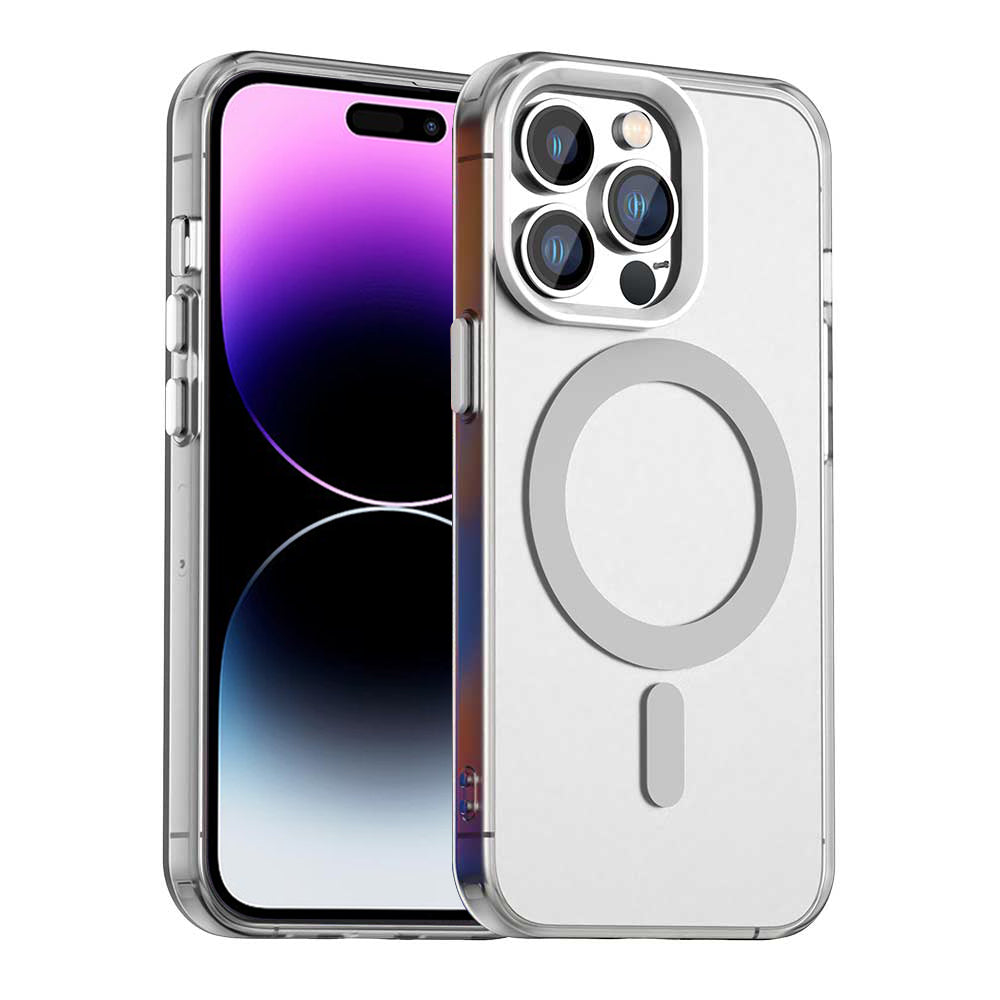 Capa MagSafe para Apple iPhone 14 Pro, Techsuit, CandyCase, Branca