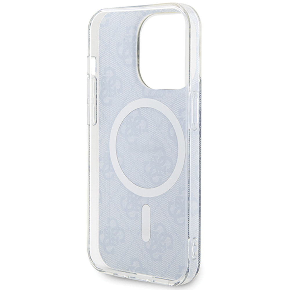 Capa MagSafe para Apple iPhone 15, Guess, IML 4G, Azul