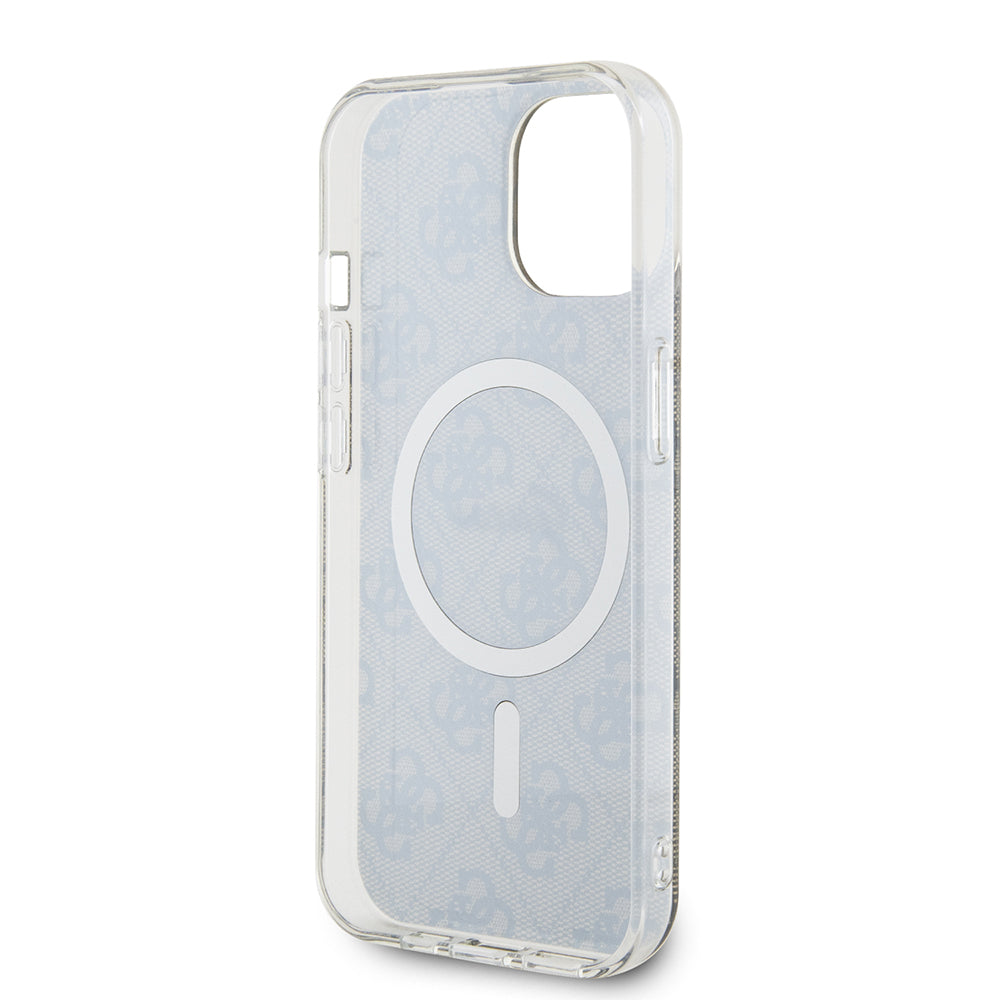 Capa MagSafe para Apple iPhone 15, Guess, IML 4G, Castanho