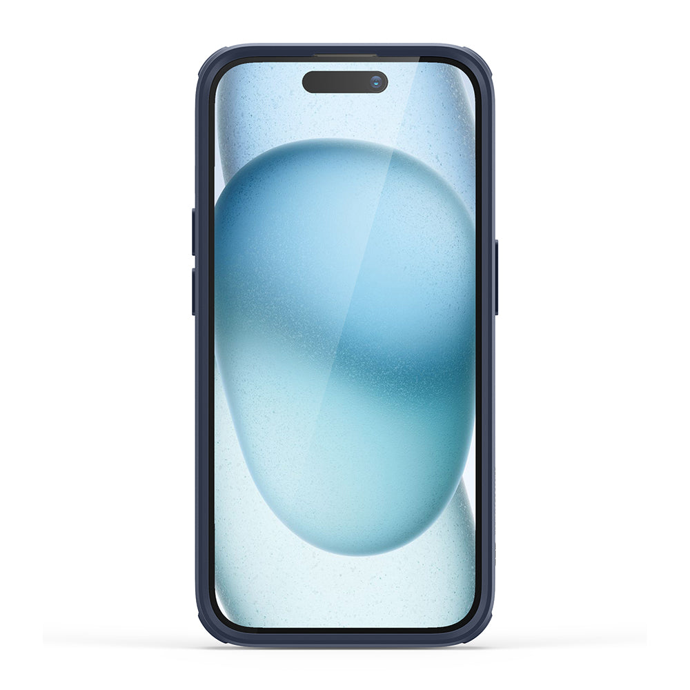 Capa MagSafe para Apple iPhone 15 Plus, ESR, Classic Hybrid Kickstand, Azul Marinho Transparente