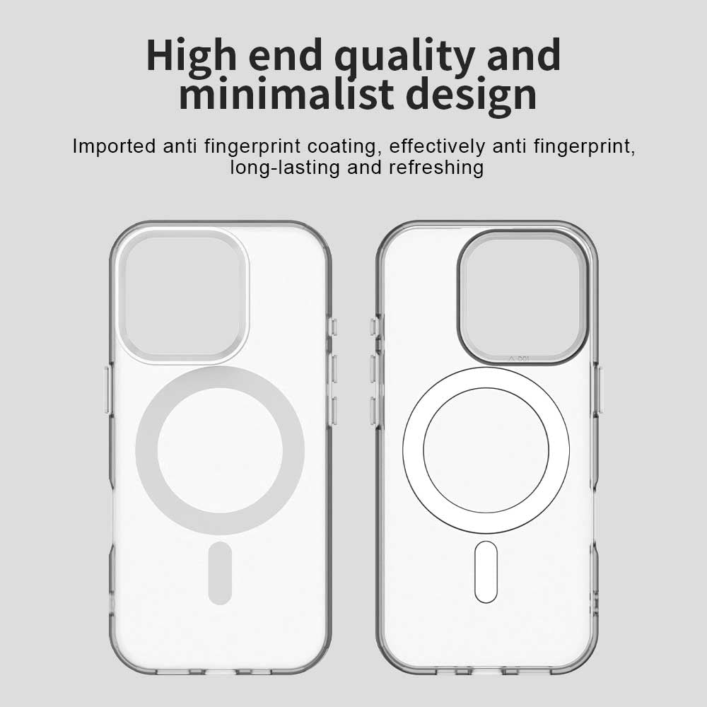 Capa MagSafe para Apple iPhone 15 Pro Max, Techsuit, CandyCase, Branca