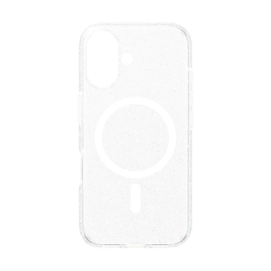 Capa MagSafe para Apple iPhone 16, PanzerGlass, Care Urban Combat Star Lit, Transparente Branca