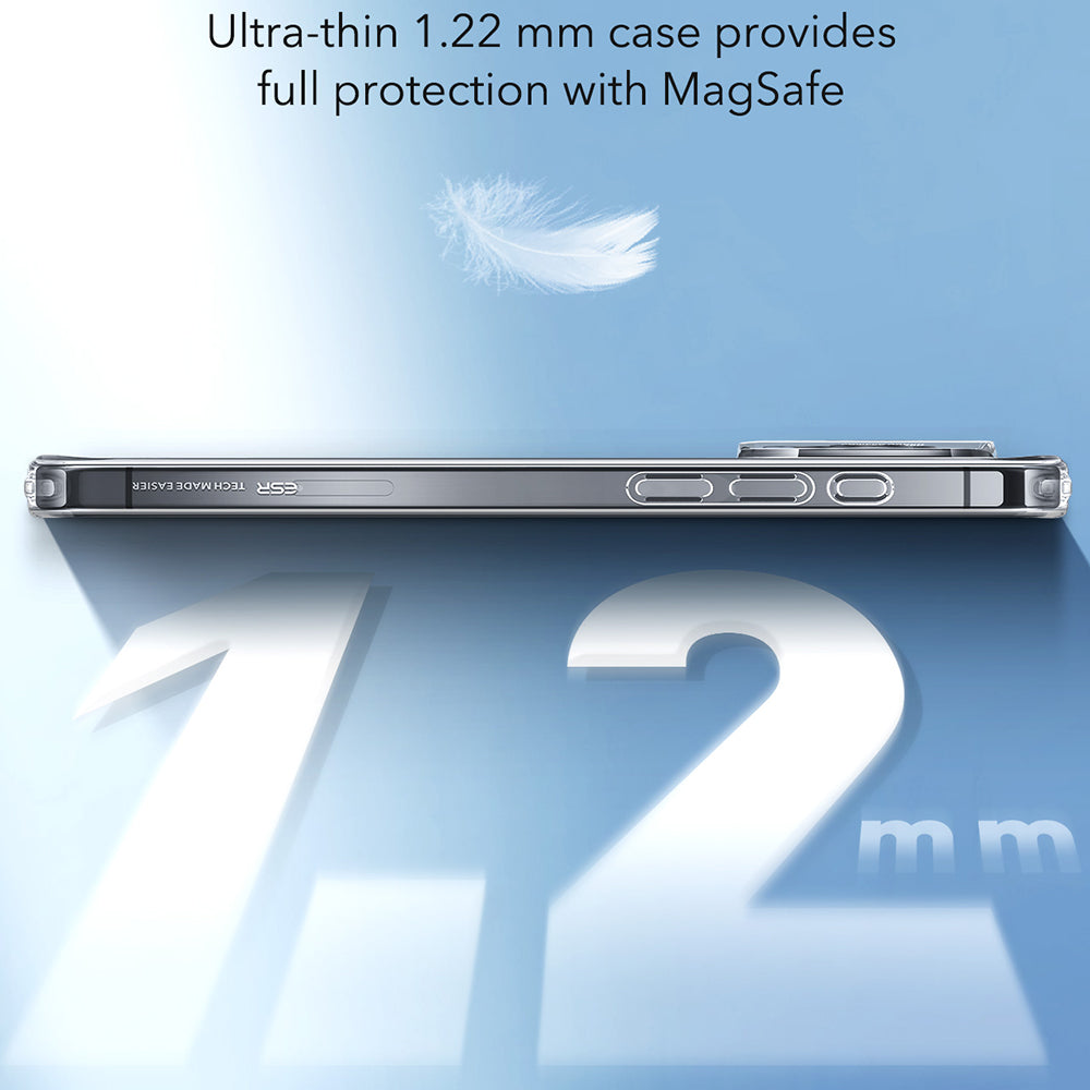 Capa MagSafe para Apple iPhone 16 Plus, ESR, Zero, Transparente