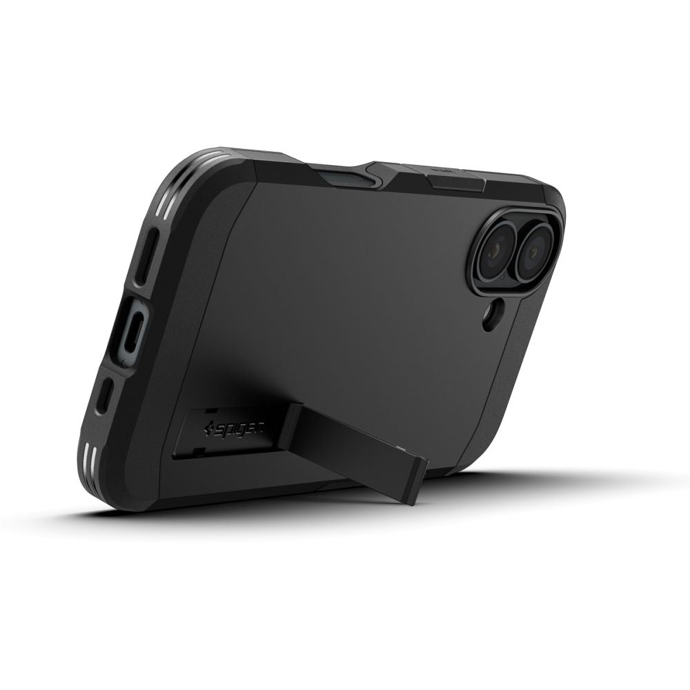 Capa MagSafe para Apple iPhone 16 Plus, Spigen, Tough Armor, Preta